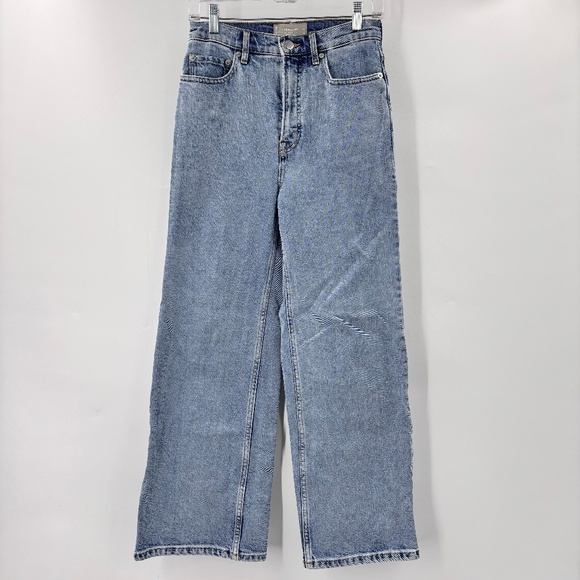 Everlane Denim - Everlane The Way High Wide Leg Flare Jeans Size 25